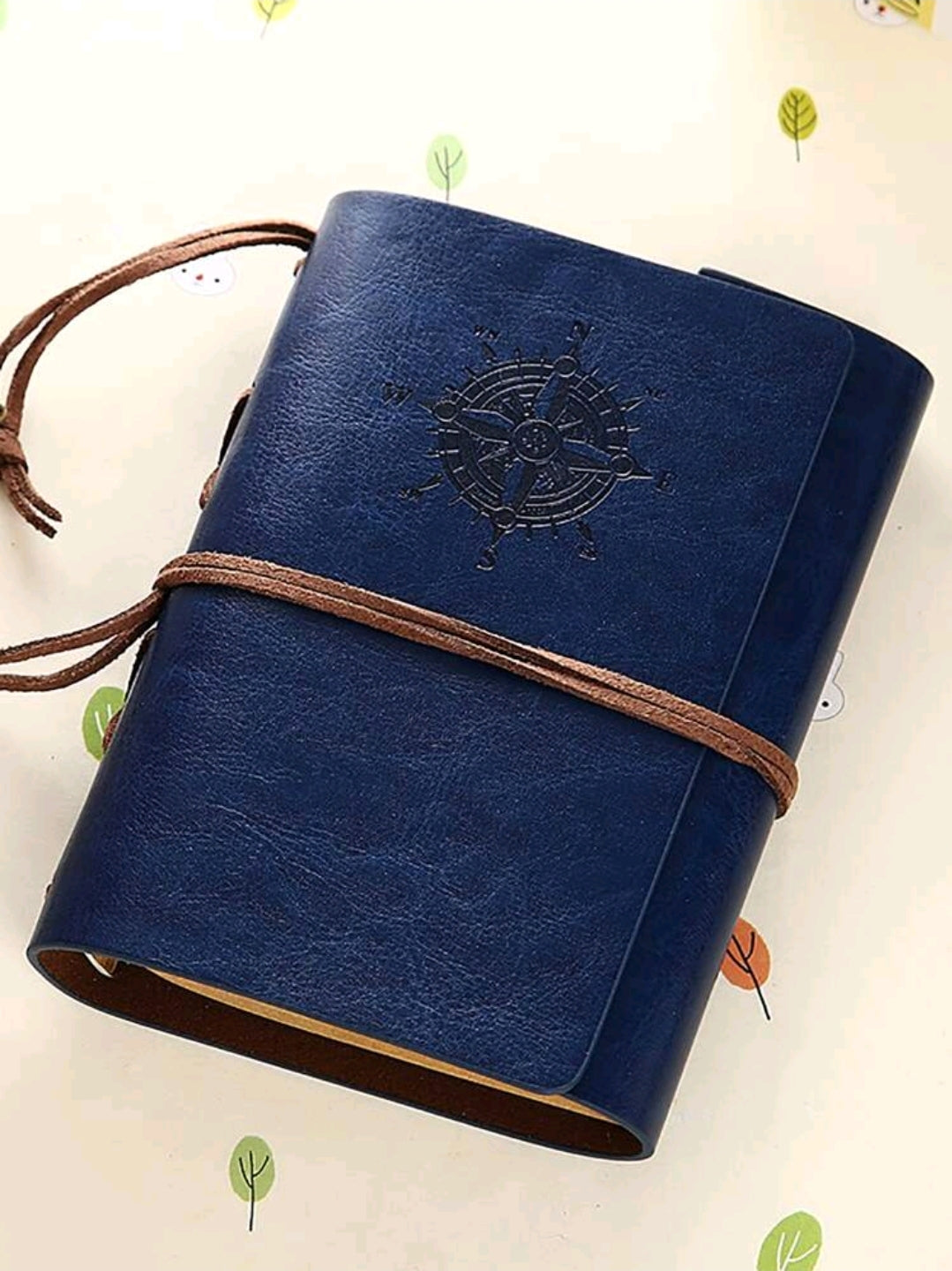 Faux leather cover notebook