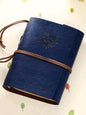 Faux leather cover notebook