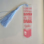 Book Lovers Acrylic Bookmark