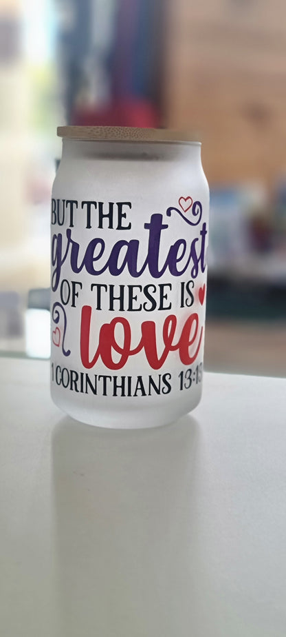 16oz Christian Quote Tumbler