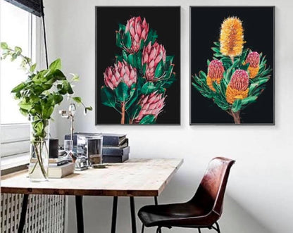 Protea flower fine art print