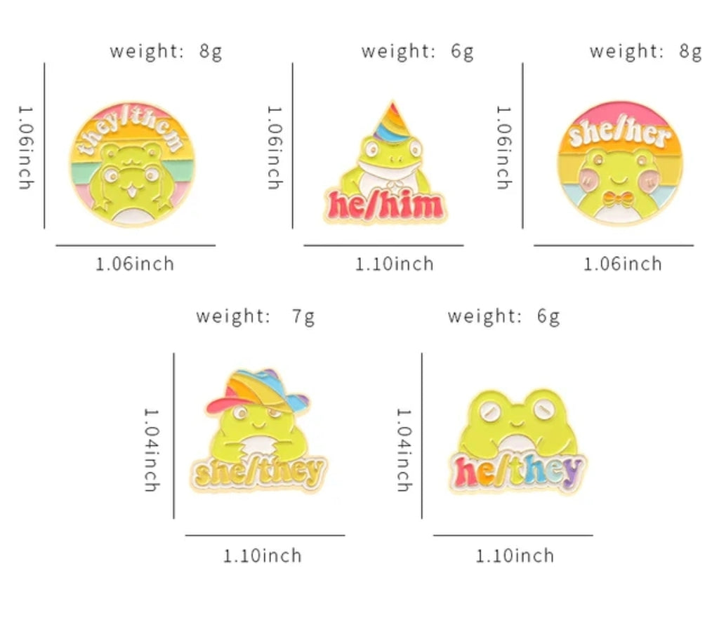 PRONOM Épingle en émail