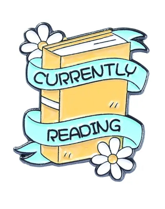 Book Banner pins