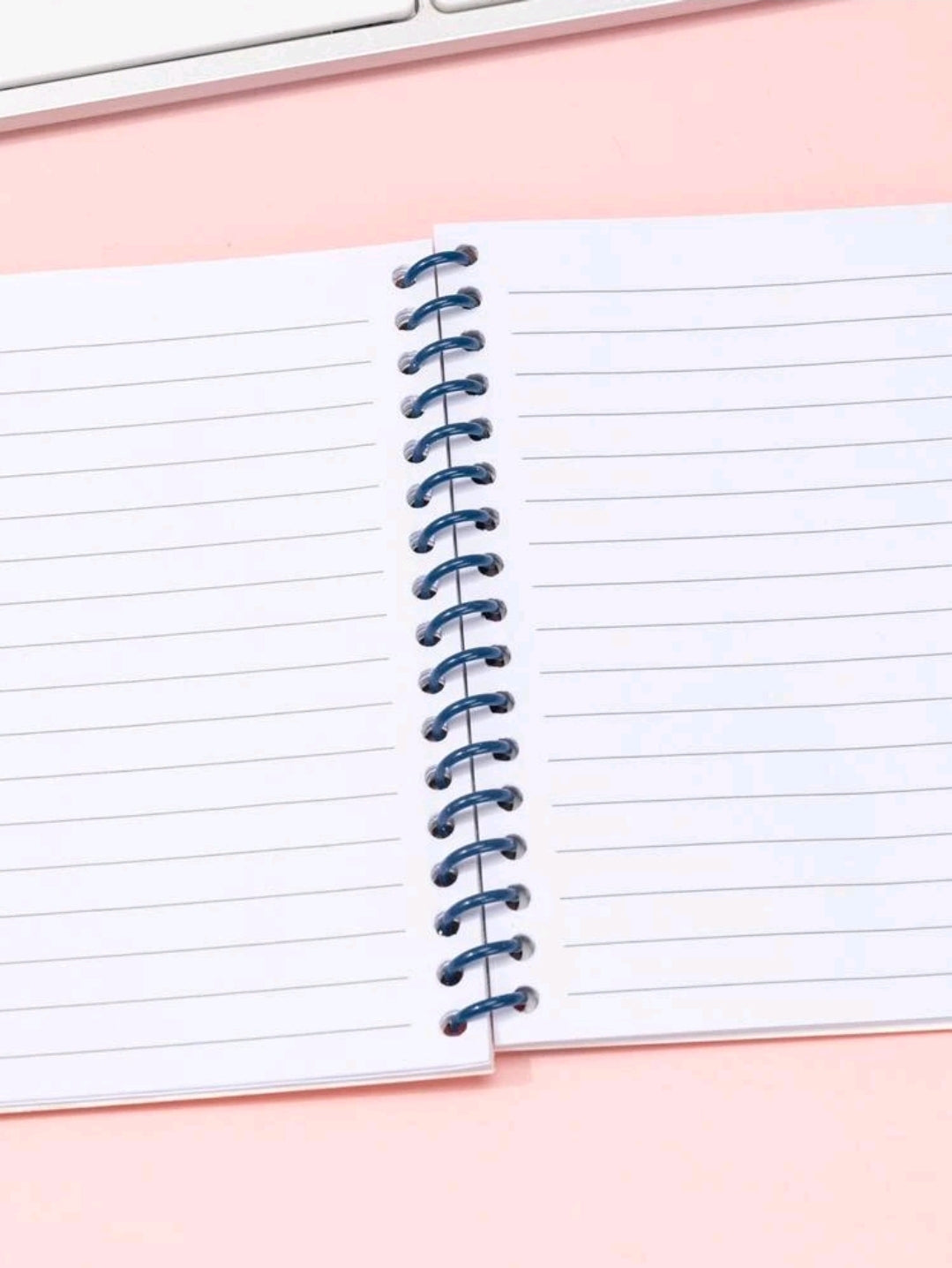 Outer space pattern spiral notebook