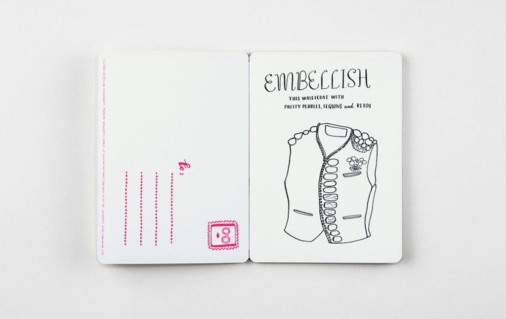 Mon monde merveilleux de la mode Cartes postales